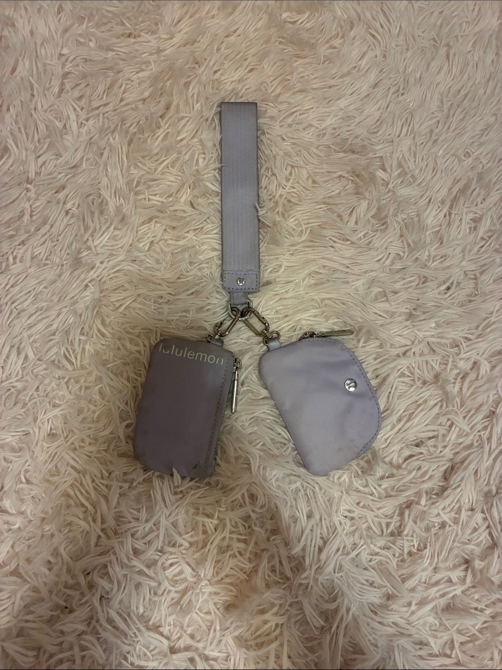 lululemon athletica Lavender Wristlet
